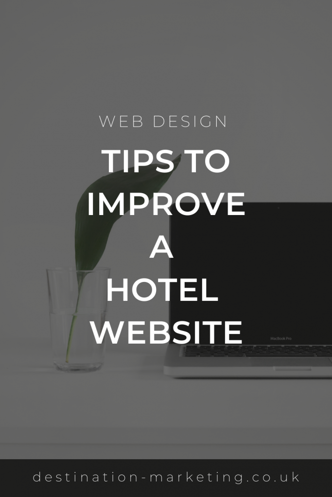 Tips to improve a hotel website