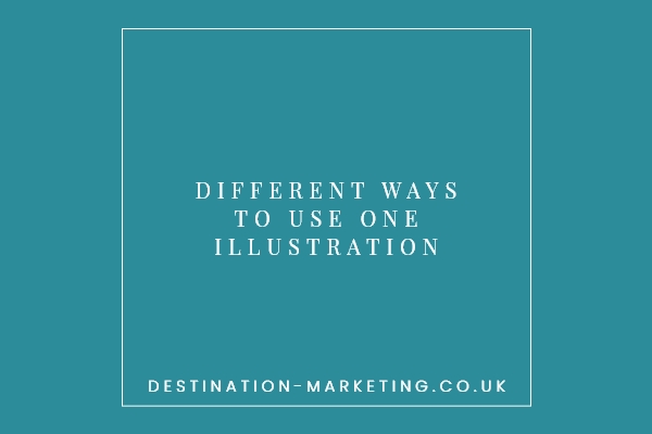 different ways to use one illustration